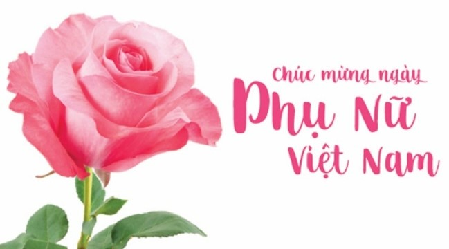 Chúc mừng ngày phụ nữ Việt Nam 20/10 