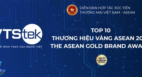 VTStek - Top 10 Thương hiệu vàng Asean 2022