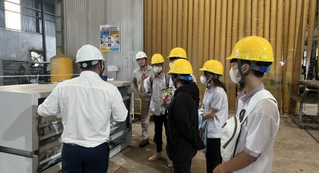 Chuyến tham quan học tập & trải nghiệm học sinh trường THPT Trần Hưng Đạo tại VTStek  (Nhà máy 1: Bà Rịa Vũng Tàu)